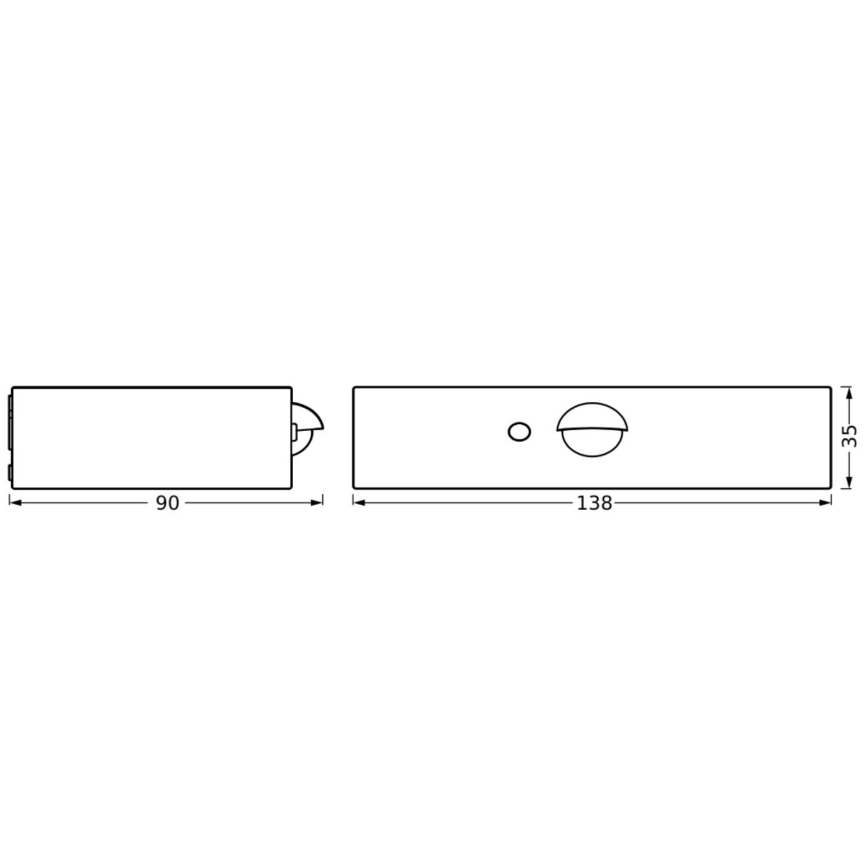 Ledvance - LED Solární nástěnné svítidlo se senzorem ENDURA SOLAR LED/3W/4,2V IP65