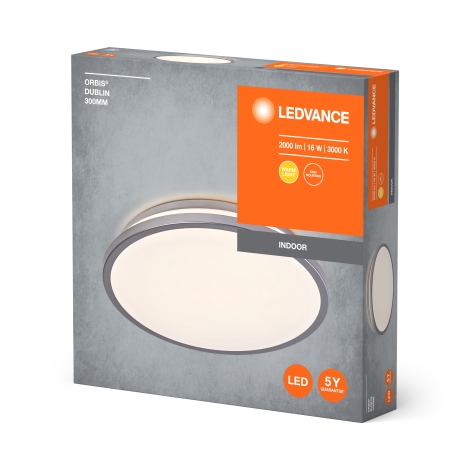 Ledvance - LED Stropní svítidlo ORBIS DUBLIN LED/16W/230V pr. 29,5 cm