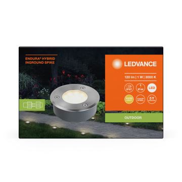 Ledvance - LED Venkovní lampa ENDURA HYBRID SPIKE LED/1W/12V IP44