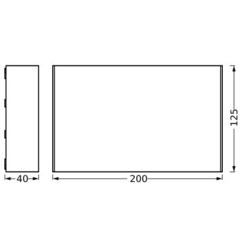 Ledvance - LED Venkovní nástěnné svítidlo ENDURA STYLE ILJA LED/7W/230V IP65