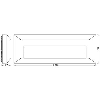 Ledvance - LED Venkovní nástěnné svítidlo ENDURA STYLE IVAN LED/1,9W/230V IP65