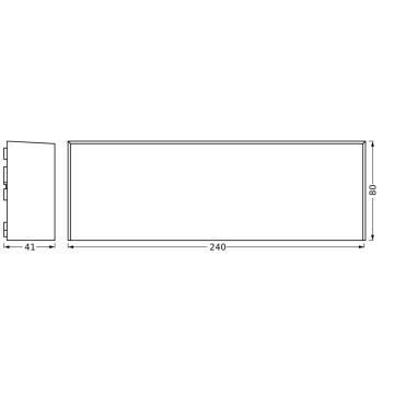 Ledvance - LED Venkovní nástěnné svítidlo ENDURA STYLE IVO LED/6,5W/230V IP65