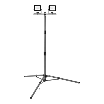 Ledvance - LED Venkovní reflektor s držákem WORKLIGHT TRIPOD 2xLED/10W/230V 6500K IP65