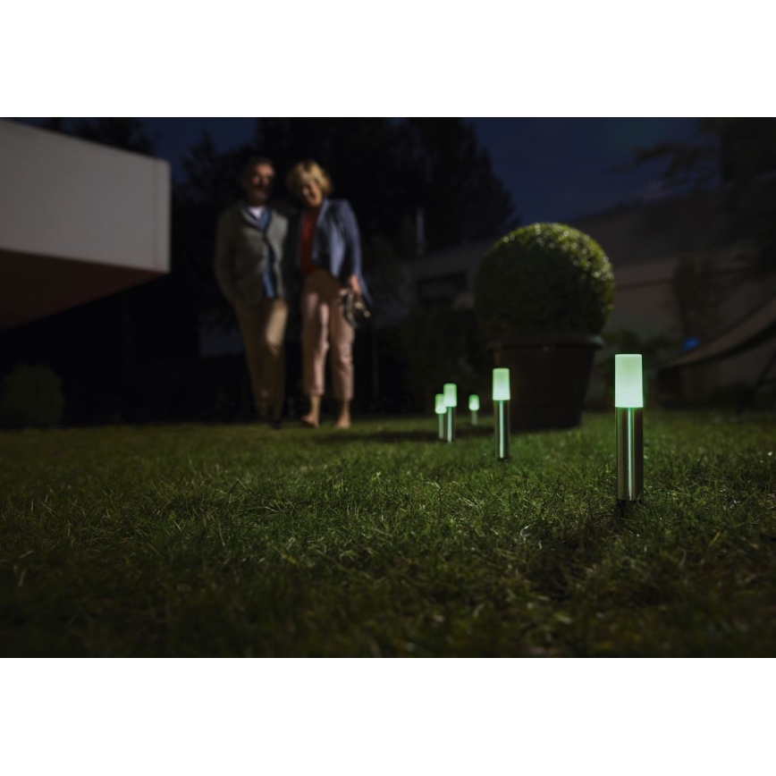 Ledvance - SADA 5x LED RGBW Stmívatelná venkovní lampa SMART+ GARDENPOLE LED/6W/230V IP44