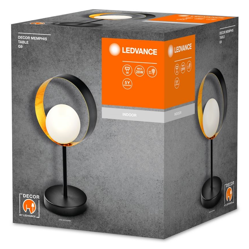 Ledvance - Stolní lampa DECOR MEMPHIS 1xG9/28W/230V