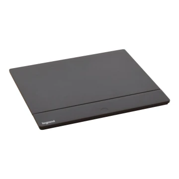 Legrand 654802 - Zásuvkový rámeček pro desku stolu POP-UP 4M černá