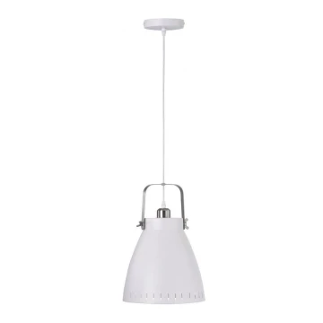 Leuchten Direkt 11059-16 - Lustr na lanku EVA 1xE27/60W/230V bílá