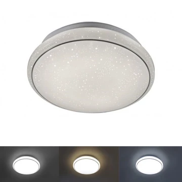 Leuchten Direkt 14362-16 - LED Stropní svítidlo JUPITER LED/17W/230V 3000/4000/5000K