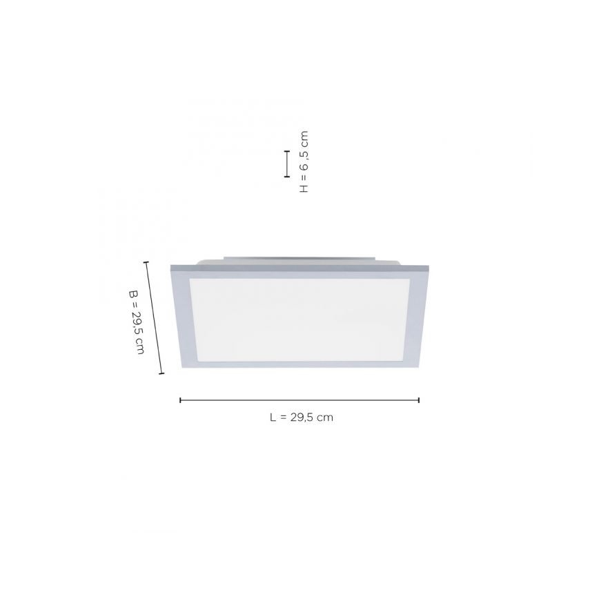 Leuchten Direkt 14750-21 - LED Stropní svítidlo FLAT LED/12W/230V