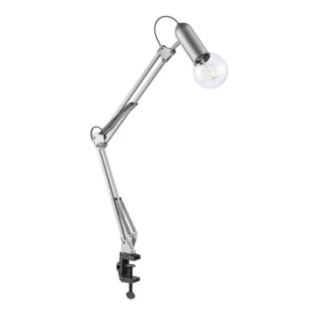 Leuchten Direkt 14773-55 - Stolní lampa s klipem TURN ME 1xE27/60W/230V