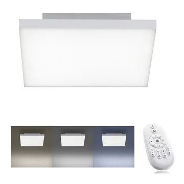 Leuchten Direkt 15550-16 - LED Stmívatelné stropní svítidlo CANVAS LED/17W/230V + dálkové ovládání