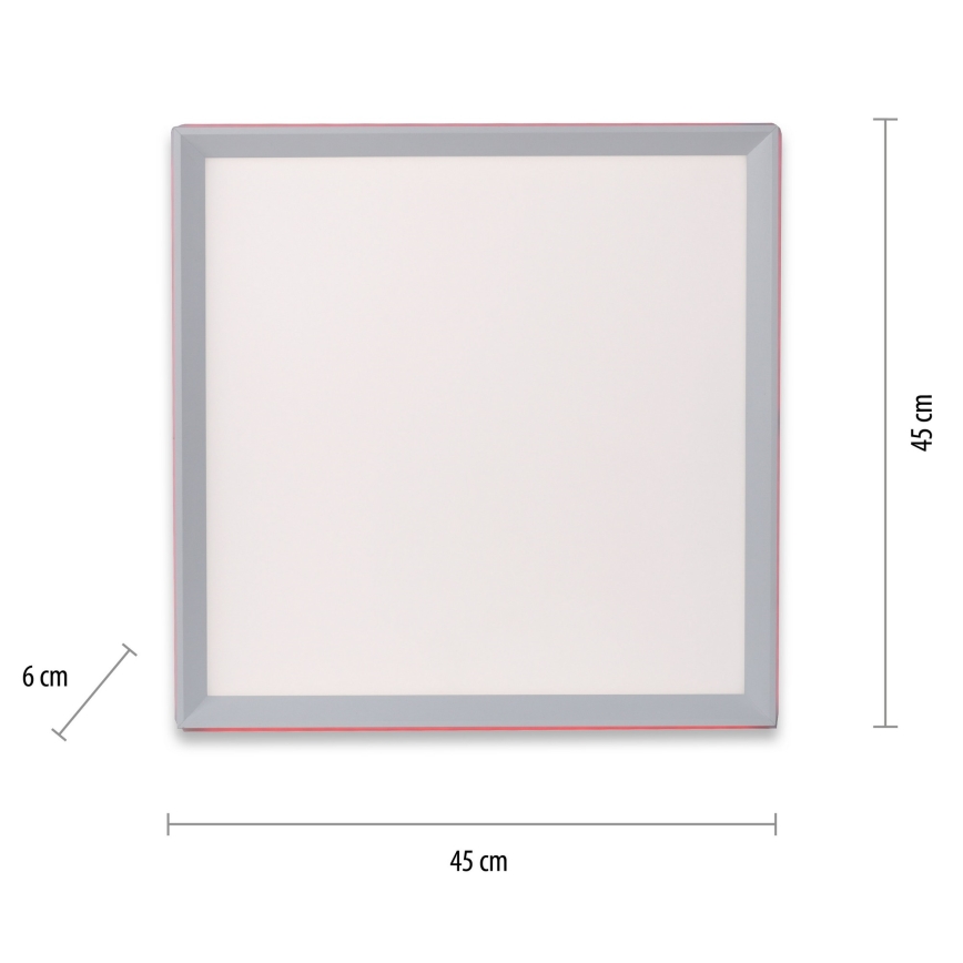 Leuchten Direkt 15556-16 - LED RGB Stmívatelné stropní svítidlo GALACTICA LED/32W/230V + dálkové ovládání