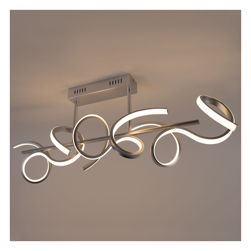 Leuchten Direkt 19032-21 - LED Stmívatelný přisazený lustr CURLS LED/25,8W/230V