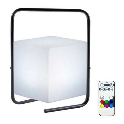 Leuchten Direkt 19970-18 - LED RGBW Stmívatelná venkovní stolní lampa KENO LED/0,5W/5V IP44 + dálkové ovládání