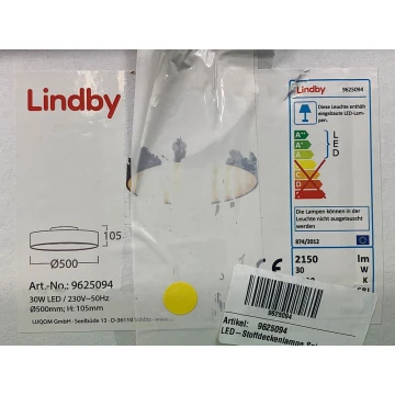 Lindby - LED Stropní svítidlo SAIRA LED/30W/230V