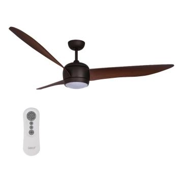 Lucci air 512912 - LED Stropní ventilátor AIRFUSION NORDIC LED/20W/230V bronz + dálkové ovládání