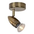 Lucide 13955/05/03 - LED bodové svítidlo CARO-LED 1xGU10/5W/230V bronz