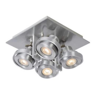 Lucide 17906/21/12 - LED Stmívatelné bodové svítidlo LANDA 4xGU10/5W/230V chrom