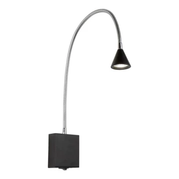 Lucide 18293/03/30 - LED Flexibilní lampička BUDDY LED/3W/230V černá