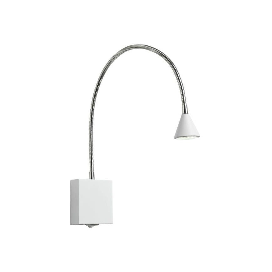 Lucide 18293/03/31 - LED Flexibilní lampička BUDDY LED/3W/230V bílá