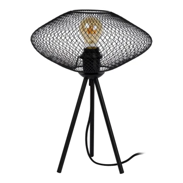 Lucide 21523/01/30 - Stolní lampa MESH 1xE27/40W/230V černá