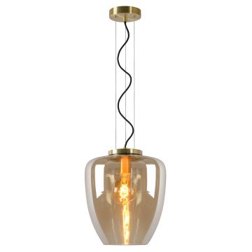 Lucide 30473/28/62 - Lustr na lanku FLORIEN 1xE27/60W/230V zlatá