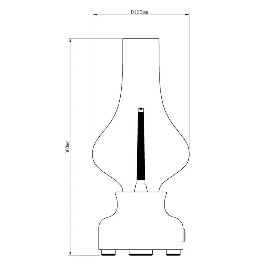 Lucide 74516/02/32 - LED Stmívatelná dotyková stolní lampa JASON LED/2W/230V červená