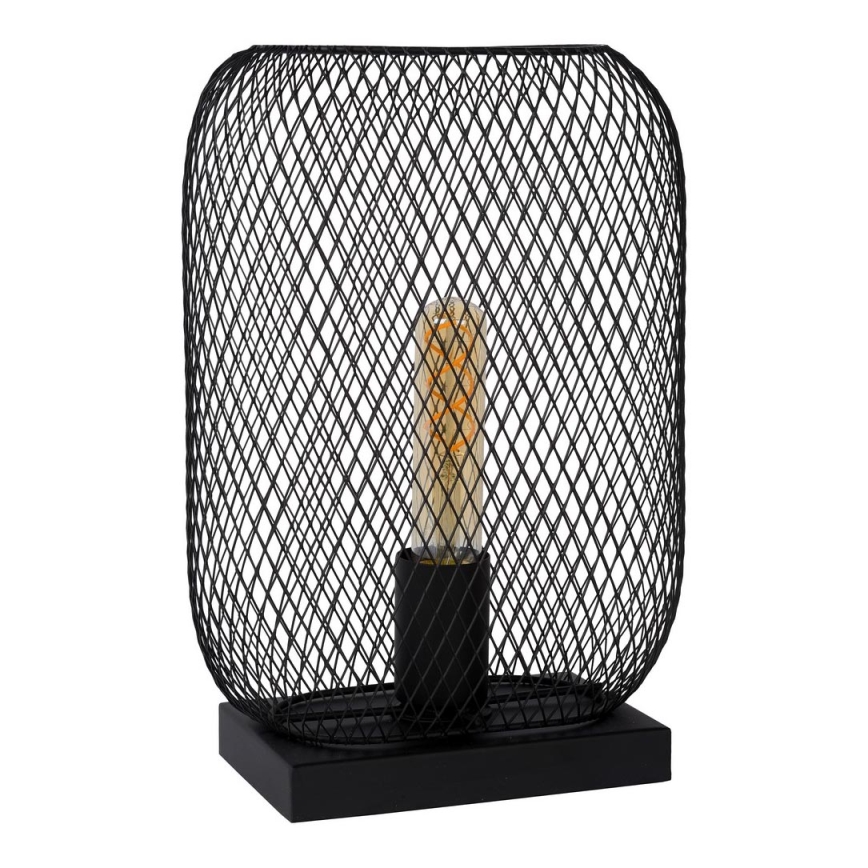 Lucide 78592/01/30 - Stolní lampa MESH 1xE27/60W/230V černá