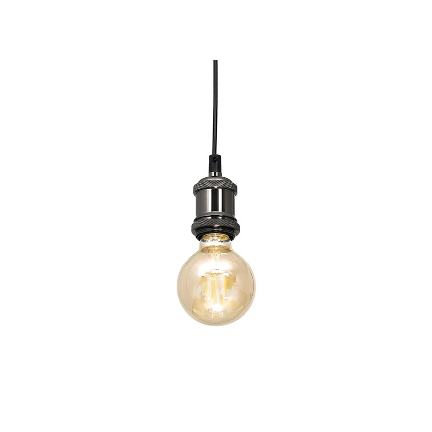 Lustr na lanku EDISON 3xE27/60W/230V