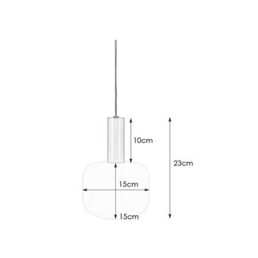 Markslöjd 108123 - Lustr na lanku SOBER 1xE14/40W/230V mosaz