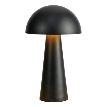 Markslöjd 108655 - LED Stmívatelná nabíjecí lampa FUNGI LED/1,5W/5V IP44 černá