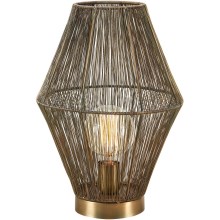 Markslöjd 108665 - Stolní lampa CASA 1xE27/40W/230V mosaz