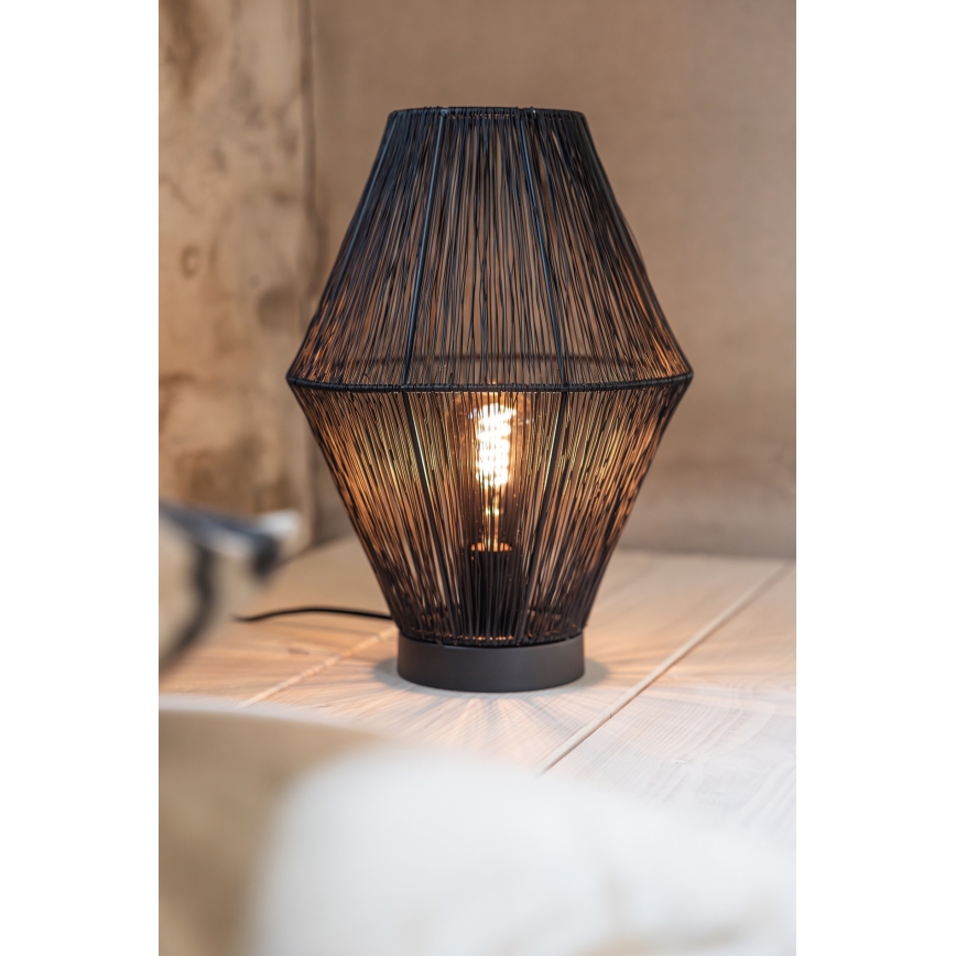 Markslöjd 108666 - Stolní lampa CASA 1xE27/40W/230V černá