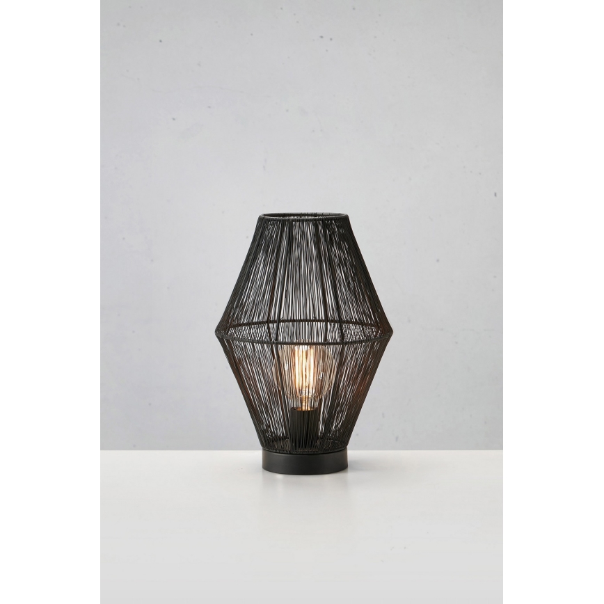 Markslöjd 108666 - Stolní lampa CASA 1xE27/40W/230V černá