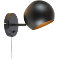 Markslöjd 108753 - Nástěnná lampa EDGAR 1xE14/40W/230V černá