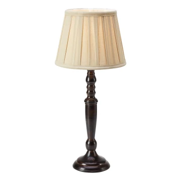 Markslöjd 108776 - Stolní lampa CHOCOLAT 1xE27/40W/230V hnědá/béžová