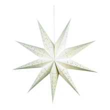 Markslöjd 700321 - Vánoční dekorace SOLVALLA 1xE14/25W/230V bílá 100 cm