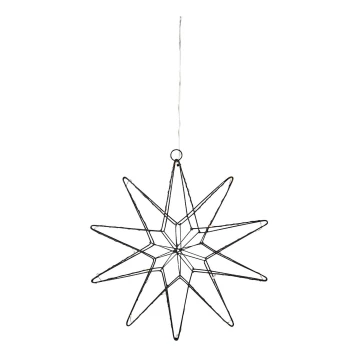 Markslöjd 705749 - LED Vánoční dekorace GLEAM LED/0,6W/3xAA černá
