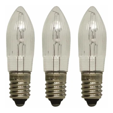 Markslöjd 8264 - Vánoční žárovka TOPPLAMPA E10/3W/55V