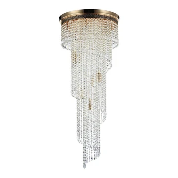 Maytoni DIA522-CL-12-G - Stropní svítidlo CASCADE 12xE14/60W/230V