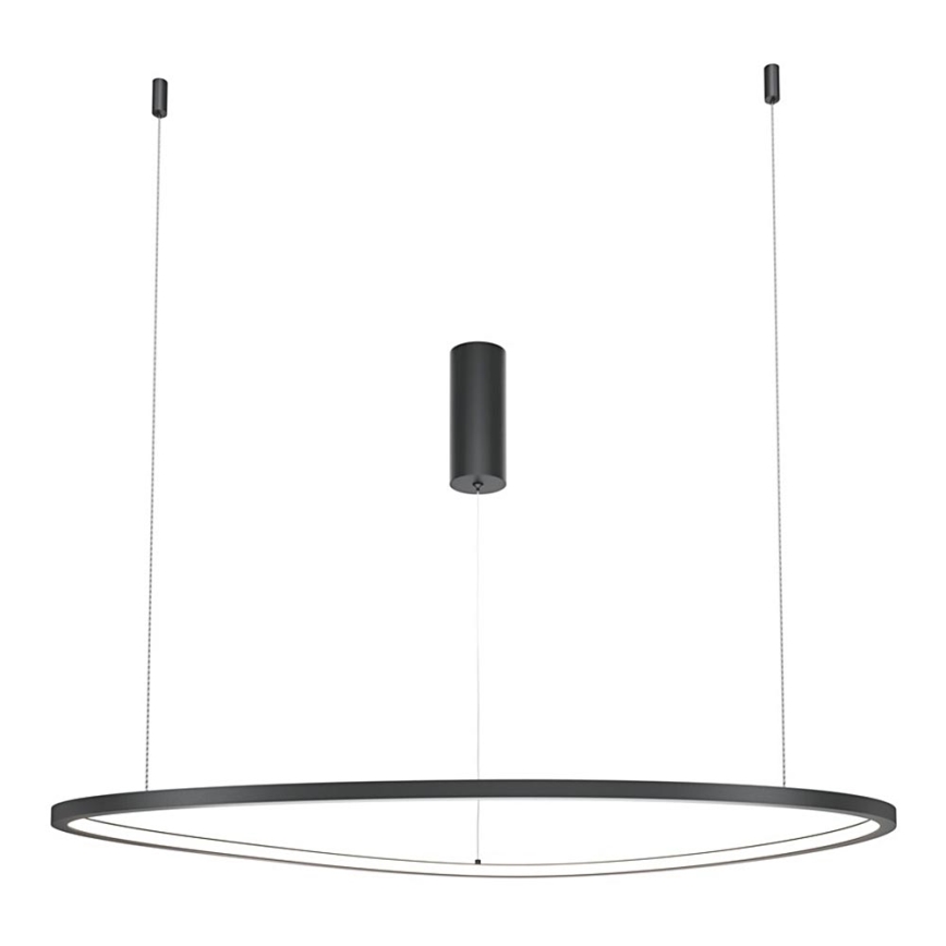 Maytoni MOD072PL-L36B3K1 - LED Lustr na lanku GLINT LED/36W/230V černá pr. 80 cm