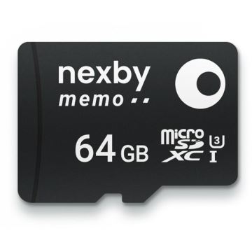 MicroSDXC 64GB U3 100MB/s + SD adaptér