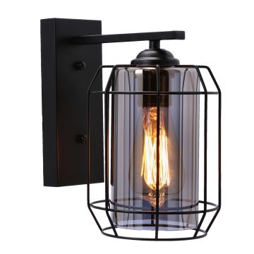 Nástěnná lampa JONERA 1xE27/40W/230V černá