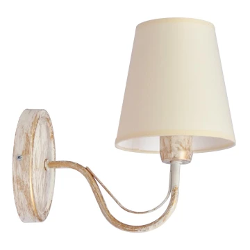 Nástěnná lampa MALBO 1xE27/60W/230V béžová