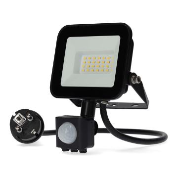 LED Reflektor se senzorem LED/20W/230V 4000K IP44