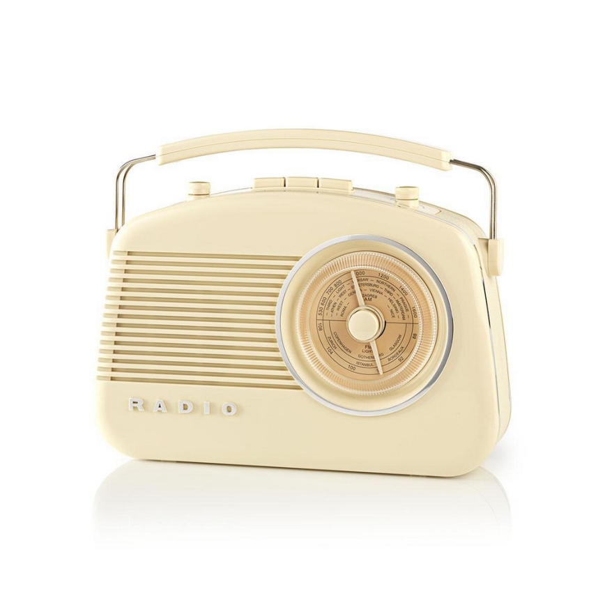 FM Rádio 4,5W/230V béžová