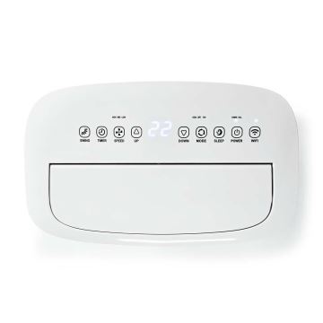 Chytrá mobilní klimatizace 3v1 včetně kompletního příslušenství 1800W/230V 16000 BTU Wi-Fi + dálkové ovládání