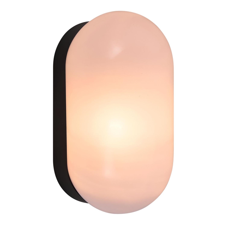Nordlux - Koupelnové nástěnné svítidlo FOAM 1xE27/55W/230V IP44 černá