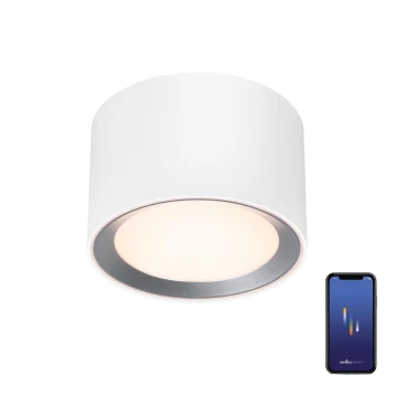 Nordlux -L ED Stmívatelné koupelnové bodové svítidlo LANDON SMART LED/8W/230V 2700-6500K IP44 bílá