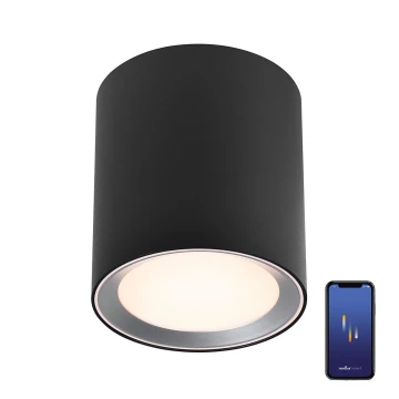 Nordlux - LED Stmívatelné koupelnové bodové svítidlo LANDON SMART LED/8W/230V 2700-6500K IP44 černá
